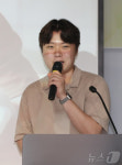 기업 소개하는 박상범 림피드 대표