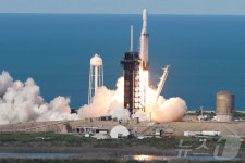 [포토] 스페이스X 팰컨, 미 항공우주국(NASA) 마지막 기상위성과 함께 이륙