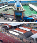 경주시, 안강읍·양북면 전통시장 아케이드 등 보수 완료