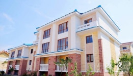 北 온성군 왕재산농장에 지어진 새 살림집