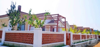 북한 온성군 왕재산농장에 새 살림집들 건설 완공