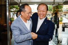 환하게 웃는 황우여·추경호