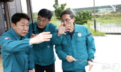 집중호우 예보에 현장 달려간 우범기 전주시장…과할 정도로 대비