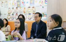 김승호 인사처장, 세종 장기초등학교 늘봄학교 수업 참관