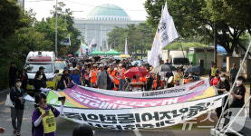 청림운수㈜ | 전장연, 장애등급제 진짜 폐지를 위한 전동행진