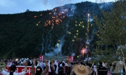 北, 룡림군 고운농장에 살림집 건설 성과 선전
