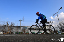 음성군, 음성읍 사정저수지 인근 자전거도로 급커브 구간 개선