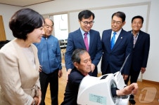 기장군-고리원전, 지역 내 전체 경로당에 혈압측정계 설치