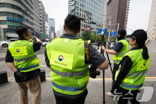 국과수, 시청 인근 역주행 사고 현장 조사