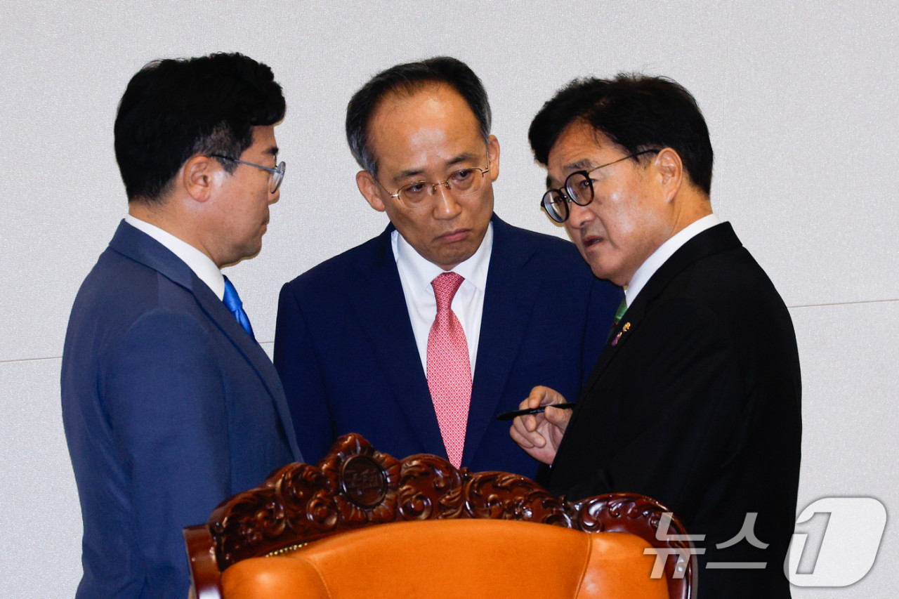 국회의장·여야 원내대표, 협력 강화를 위한 회동 공개!
