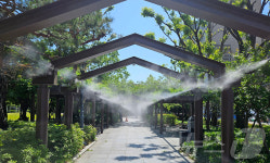 대구공공시설관리공단, 폭염대비 도심공원 수경시설 가동