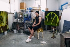 반려묘는 작가를 오프라인 공간으로 꺼냈다…안태원 개인전 뿌리