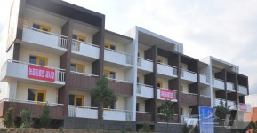 북한 곡산군 문양농장에 들어선 새 살림집들…인민 생활편의