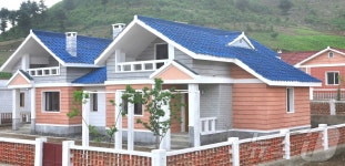 北 곡산군에서 진행된 살림집 입사모임…선경마을들