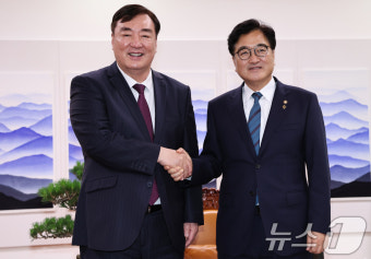 우원식 국회의장, 싱하이밍 주한중국대사 접견