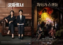 넷플 1위 굿파트너·디즈니+ 1위 화인가 스캔들 같은 제작사?