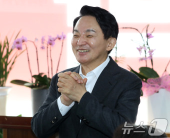 활짝 웃는 원희룡