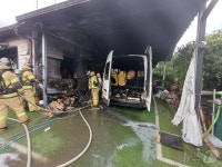 논산 세탁소서 화재…3700만원 재산피해