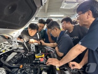 우송정보대, 친환경 자동차 전문정비 교육…재직자 전문성 제고