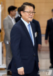 K푸드 플러스 산업 발전 위한 업무협약 참석하는 박승희 삼성전자 사장