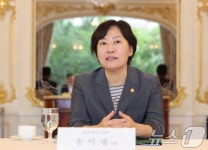 주요 식품기업 대표들과 간담회 하는 송미령 장관