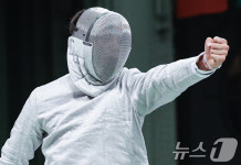 펜싱 사브르 오상욱, 개인전 메달 보인다…준결승 진출[올림픽]