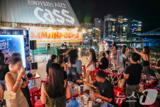 오비맥주 카스, 부산 삼진포차 맥주 파트너로 참여