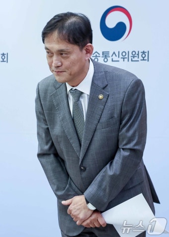 김태규 직무대행 '입장발표 마치고'