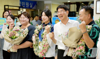 올림픽 금·은 남수현 고향 순천 찾아