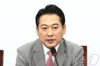 발언하는 장동혁 사기탄핵 공작 진상규명 TF위원장