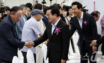별내선 개통식 참석하는 김동연·오세훈