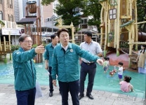 폭염 속 연일 현장 행정 우범기 전주시장 시민안전이 최우선