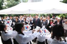 대한독립만세 원주 치악종각서도 광복 79주년 기념