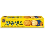 크라운 땅콩샌드 업그레이드 리뉴얼에 400원↑…g당 가격은 동일