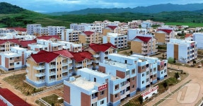 北 함흥시 영광·초운·동흥농장에 지어진 수백 세대 문화주택