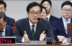 독립기념관장 임명 관련 답변하는 정진석 비서실장
