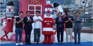 부코페, 웃음등대 현판제막식→오픈콘서트…웃음 열기 잇는다