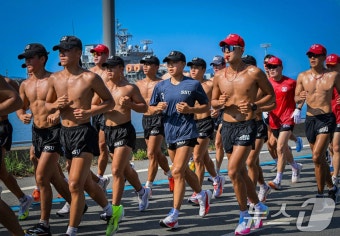 문희우 대위 '20km 뜀걸음도 문제 없지'