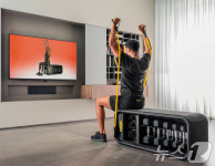 삼성전자, 삼성 TV로 즐기는 테크노짐 홈 피트니스