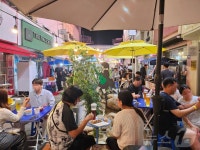 늦더위 속 충북 축제장과 산·계곡에 인파…야간 행사장 성황