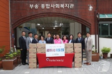 익산시의회, 추석 앞두고 사회복지시설에 위문품 전달