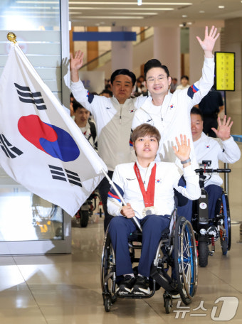 대한민국 패럴림픽 선수단 귀국