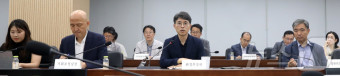 환경부 현안 설명하는 김완섭 장관