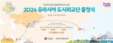 유라시아 도시외교단 출정식…13일간 3개국 4개 도시 방문