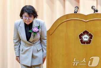 김복형 헌법재판관 '취임사를 마치고'