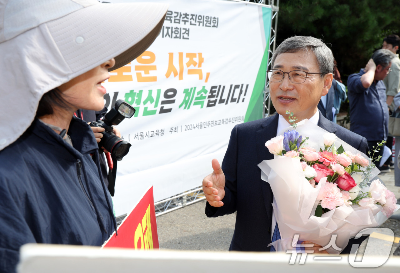 서울시교육감 보궐선거 진보 후보 정근식, KBS와 편파적 선관위 규탄하며 논란