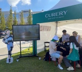 큐어리 개인용 저주파 의료기기, 하나금융 챔피언십 스폰서 참여