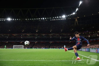 이강인 고군분투했지만…PSG, UCL서 아스널에 0-2 패배