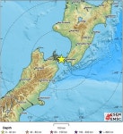 뉴질랜드 쿡 해협서 규모 5.4 지진 발생