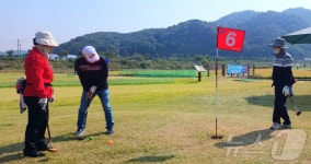 이보다 더 좋을 수 없죠 천안 첫 정식 파크골프장 호응
